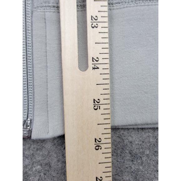Adidas Jacket Womens Large Gray Full Zip Athletic Lightweight Sweatshirt Pockets - Picture 14 of 14